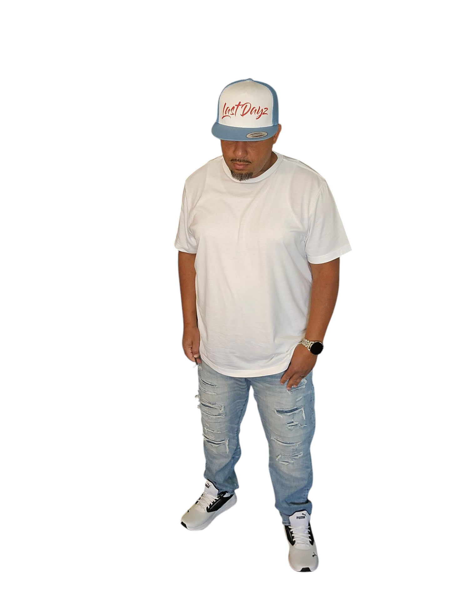 Last Dayz Carolina Blue Classic Trucker Hat